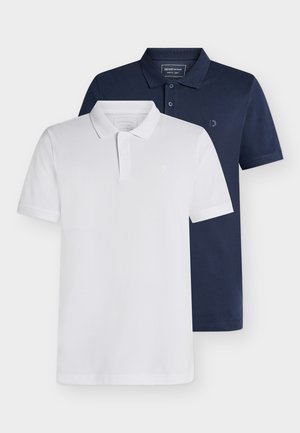 2 Pack - Pólóing - dark blueberry & white