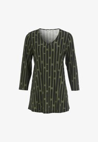 Unselected, green patterned
