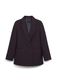 DOPPIOPETTO DUE - Cappotto corto - marrone scuro
