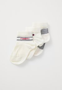 Tommy Hilfiger BABY GIFTBOX STRIPE UNISEX 3 PACK - Κάλτσες - white/blue