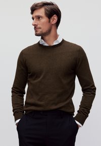 Bläck MENTON - Stickad tröja - brown