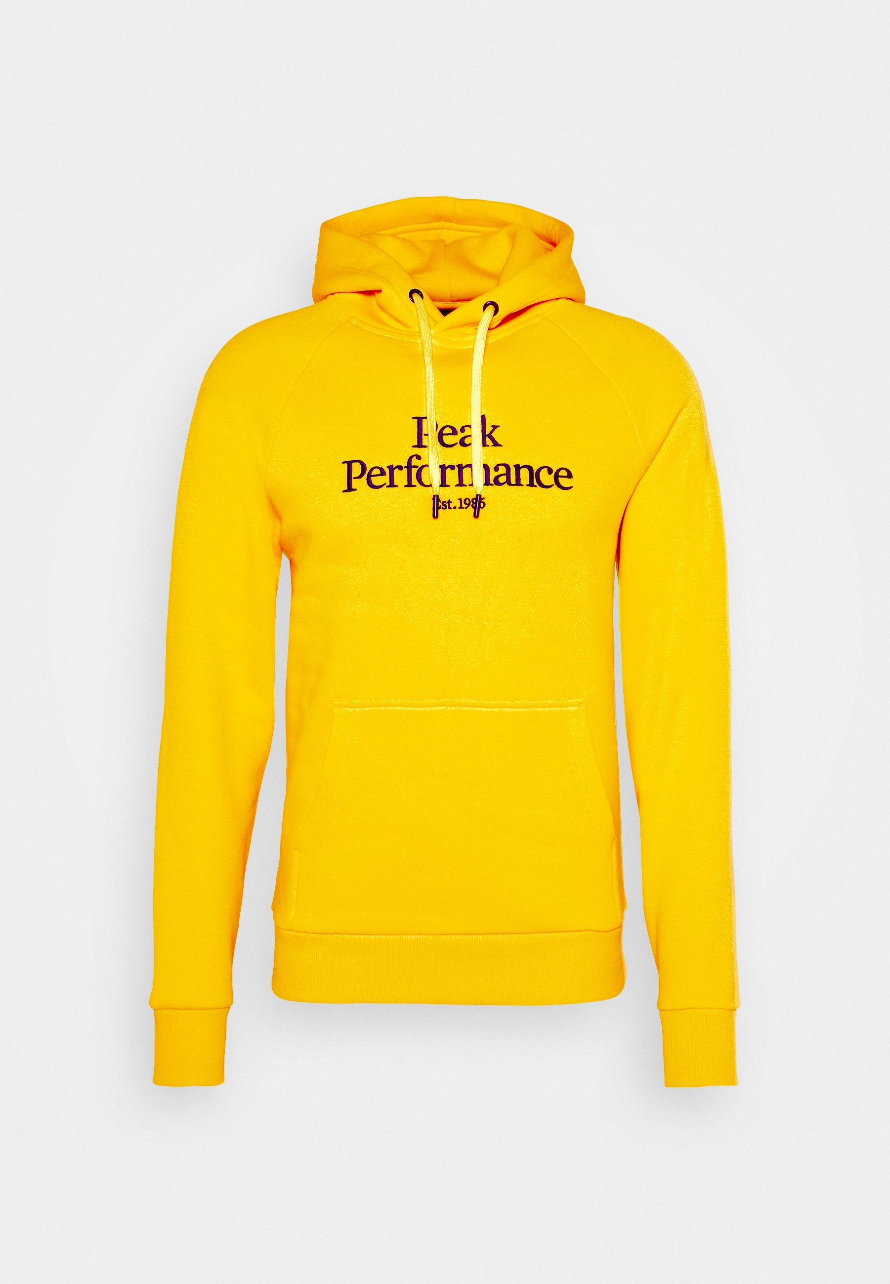 ORIGINAL HOOD Kapuzenpullover stowaway yellow ORIGINAL HOOD Kapuzenpullover stowaway yellow