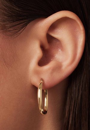 Earrings - gold coloured