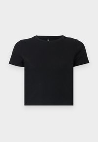 ONLELLI SHORT - Jednoduché tričko - black