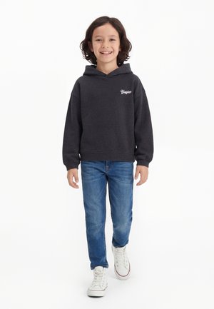 Vingino NYLAH - Φούτερ με κουκούλα - washed black