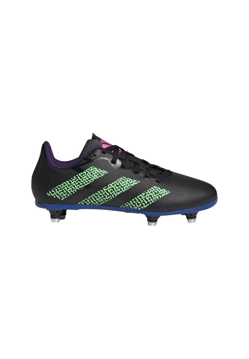adidas Performance RUGBY SOFT - Botas de fútbol con tacos - black/negro - Zalando.es