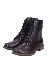Rieker Bottines à lacets - rot