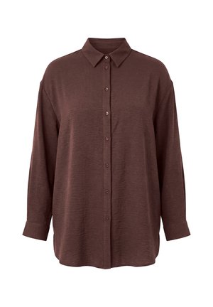 Studio Untold, AIRY CREPE SHIRT BLOUSE - Camicia - brown