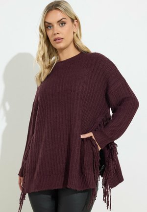 Pullover - burgundy