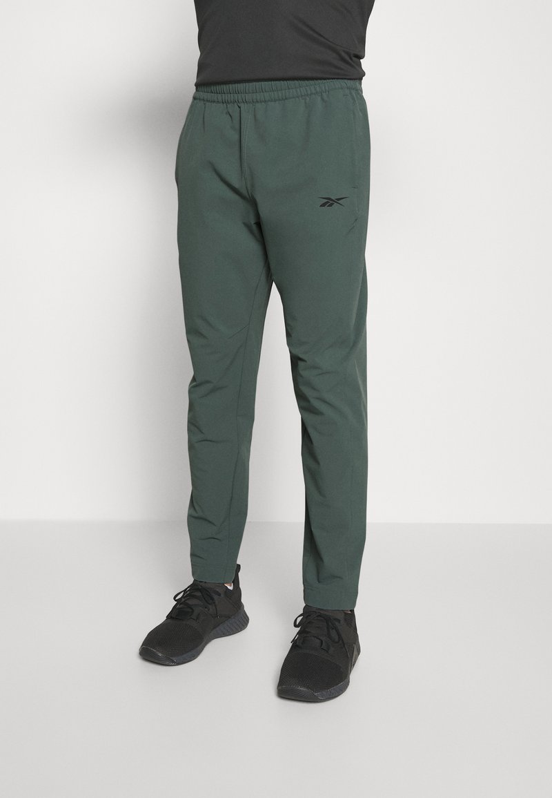 Reebok WOVEN PANT Broek chalk green/groen Zalando.nl