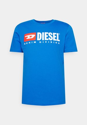 DIEGOR - T-shirt con stampa - blue