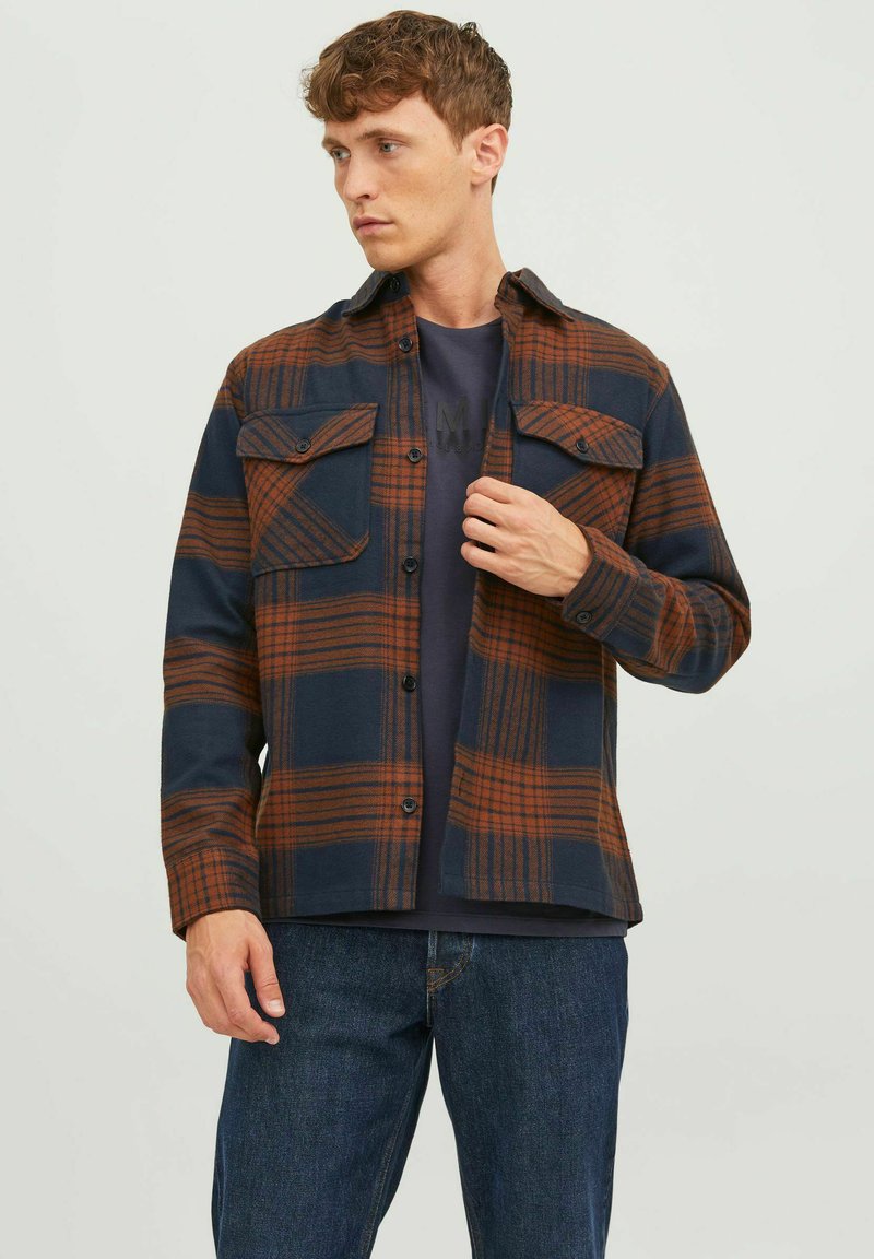 Jack & Jones PREMIUM - JPRROY - Skjorta - cambridge brown, Förstora