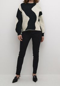 Kaffe Strickpullover - black
