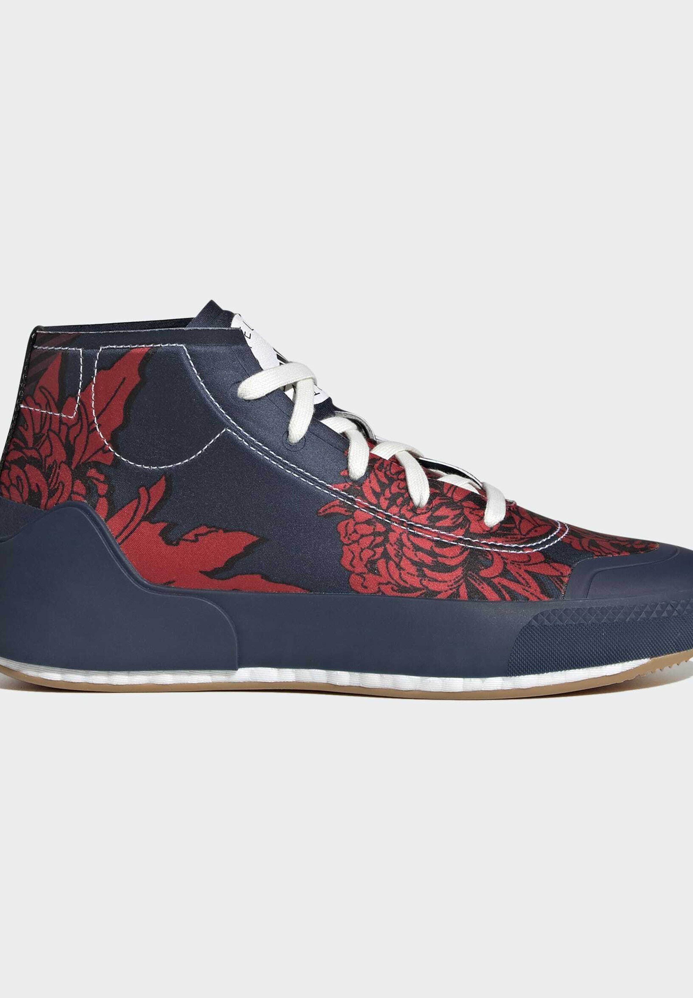 Women ADIDAS BY STELLA MCCARTNEY TREINO MID-CUT PRINT SHOES - High-top trainers Women ADIDAS BY STELLA MCCARTNEY TREINO MID-CUT PRINT SHOES - High-top trainers