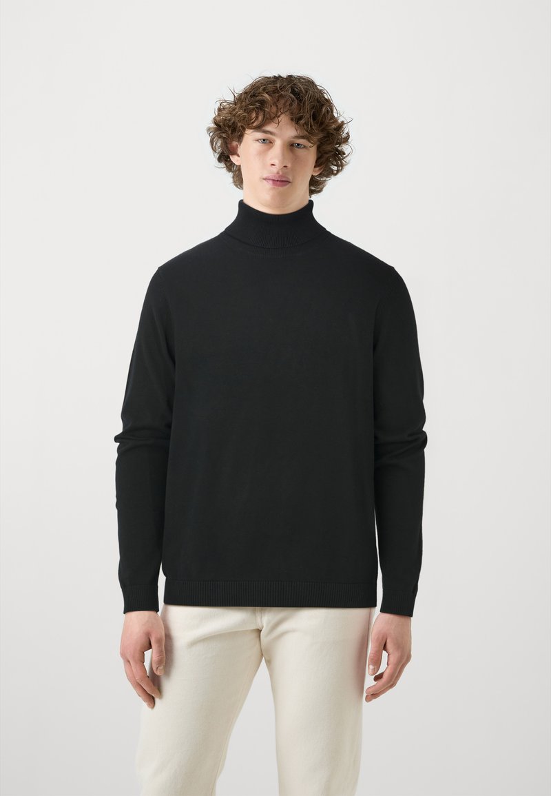 Jack & Jones - BASIC ROLL - Jumper - black, Enlarge