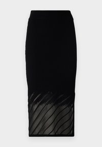 Gonna a tubino - black