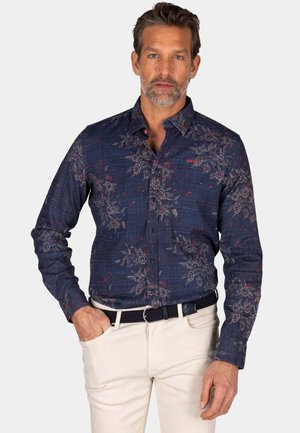 GUNNER PRINT - Shirt - navy