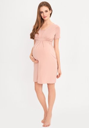 BAMBOO MATERNITY & NURSING  BASIC - Noční košile - pink