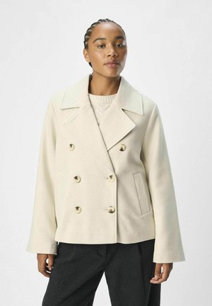 OBJKEILY SHORT JACKET - Veste mi-saison - sandshell