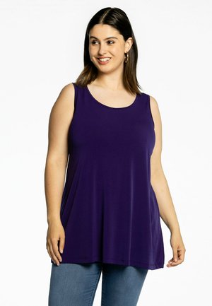 Round Neck - Top - purple