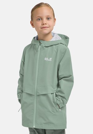 Jack Wolfskin, MALIMA JACKET UNISEX - Αδιάβροχο μπουφάν - green zinnia