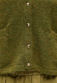 Object OBJSAGGIA - Vest - fir green/wintergroen - Zalando.be