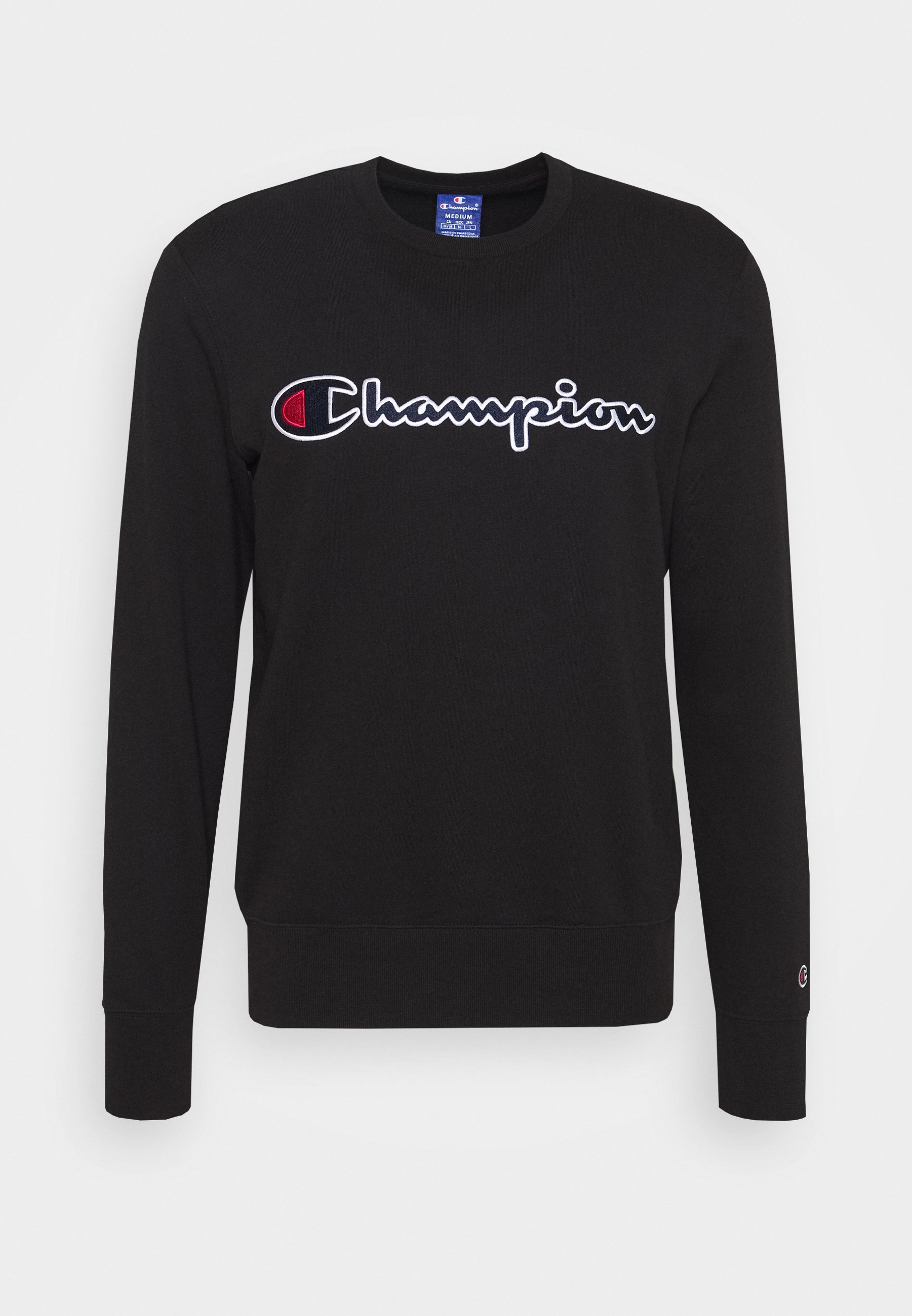 Champion ROCHESTER CREWNECK Sweatshirt black Zalando.at Champion ROCHESTER CREWNECK Sweatshirt whiteweiß