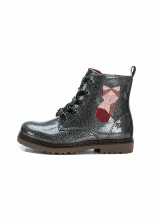 XTI Botines con cordones - plumb
