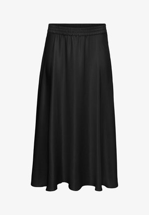 Vero Moda Curve, GERADER ROCK VMCMIRA MITTLERE TAILLE LANGER ROCK - Maxisukňa - black