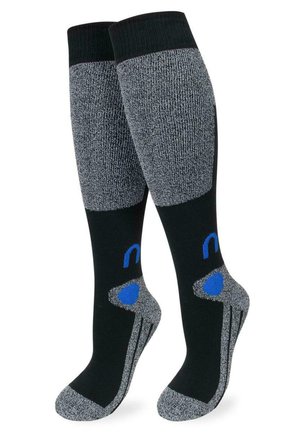 HIGH KNEE THERMAL CUSH 2 PACK - Kniestrümpfe - blue black grey