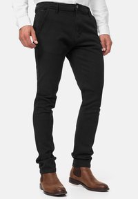 INDICODE JEANS BUCKNER - Chino hlače - black