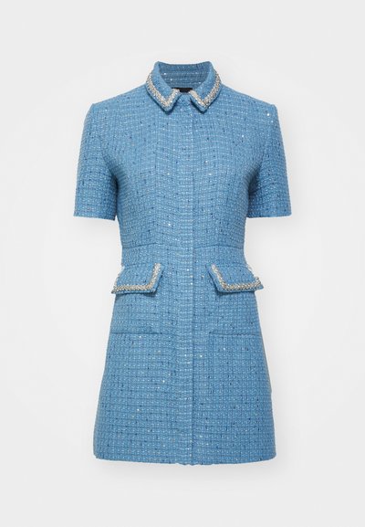 Maje RILYA - Φόρεμα πουκάμισο - bleu