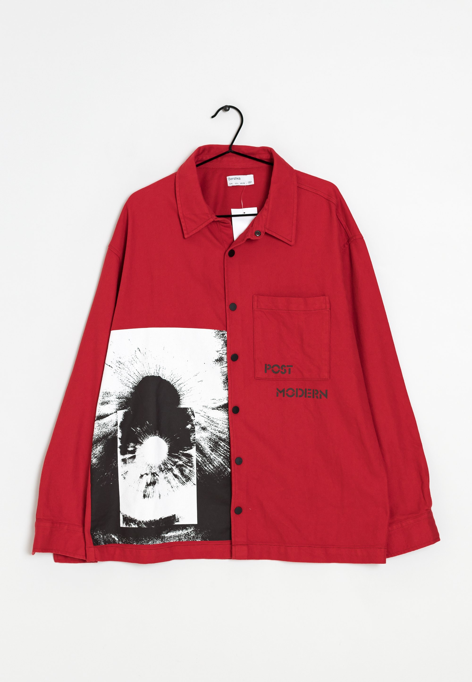 Bershka Giacca da mezza stagione red/rosso (Second hand