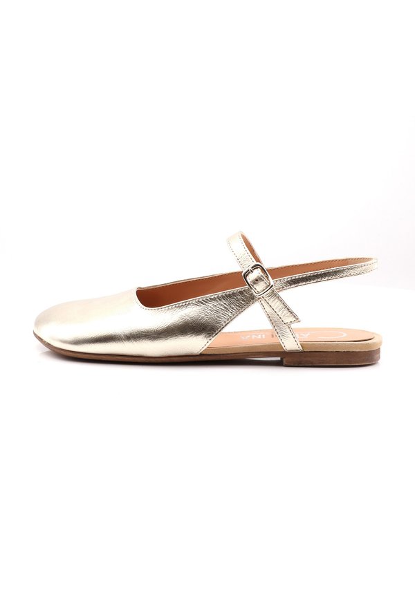 ASTRA MALIBÙ - Riemchenballerina - gold