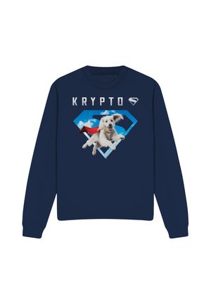 Cotton Soul, SUPERMAN 2025 KRYPTO SKY SHIELD - Sweatshirt - dark blue