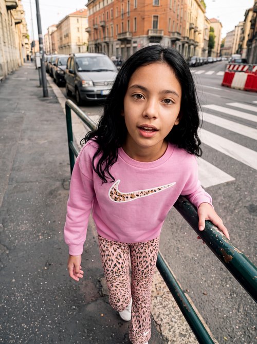 Nike Sportswear SET - Bluză de molton - pink rise