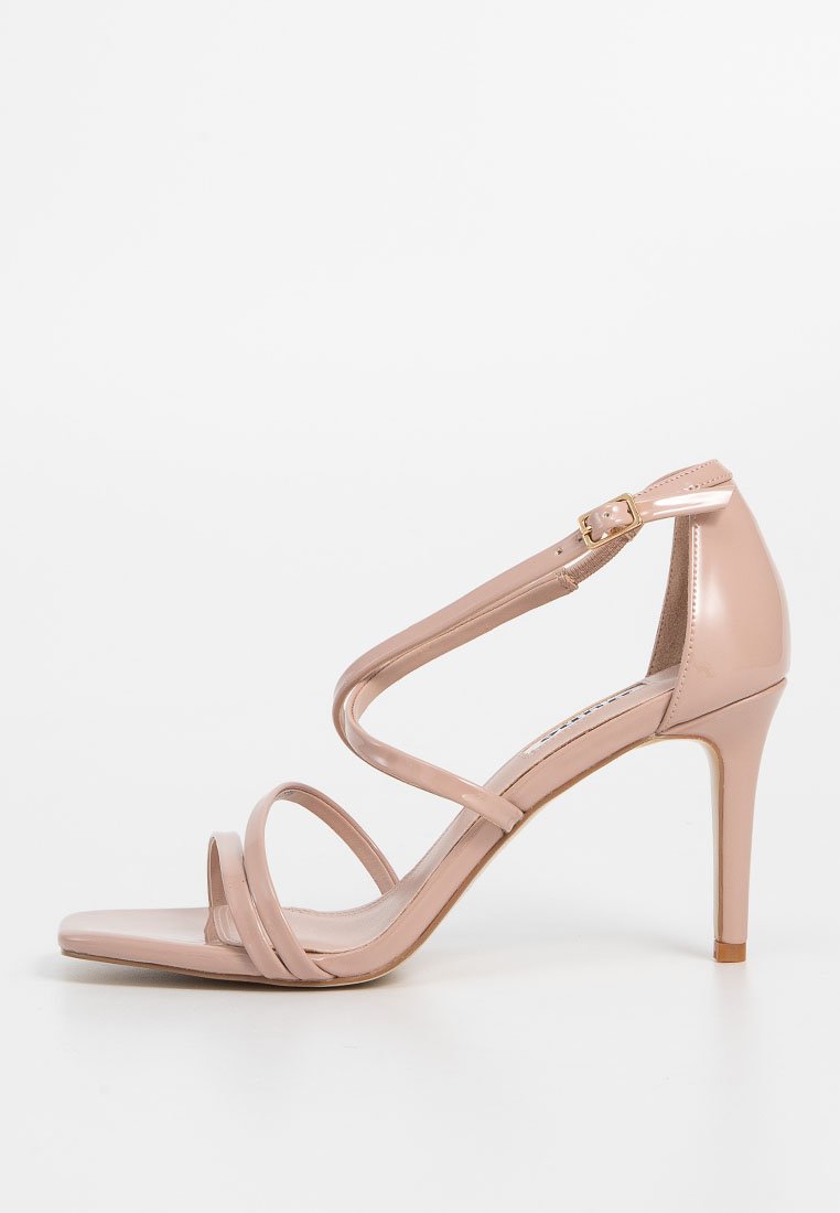 Dune London Sandalen met hoge hak roze