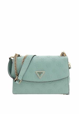 CRESIDIA CONVERTIBLE XBODY FLAP - Sac bandoulière - light sage logo