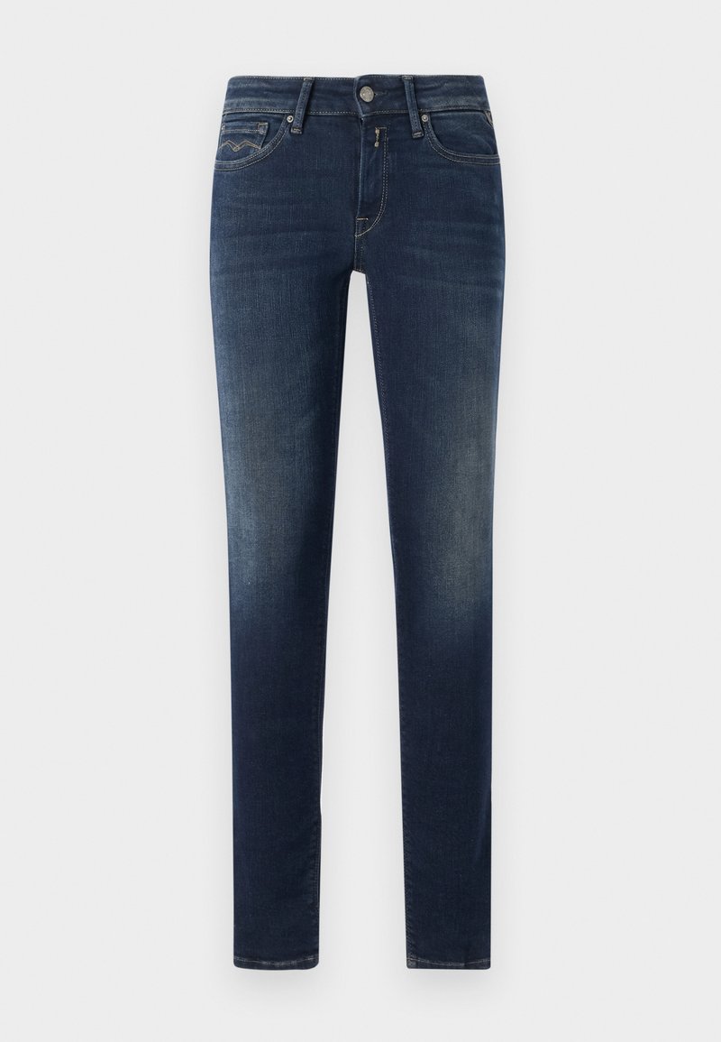Replay Jeans Skinny Fit donkerblauw