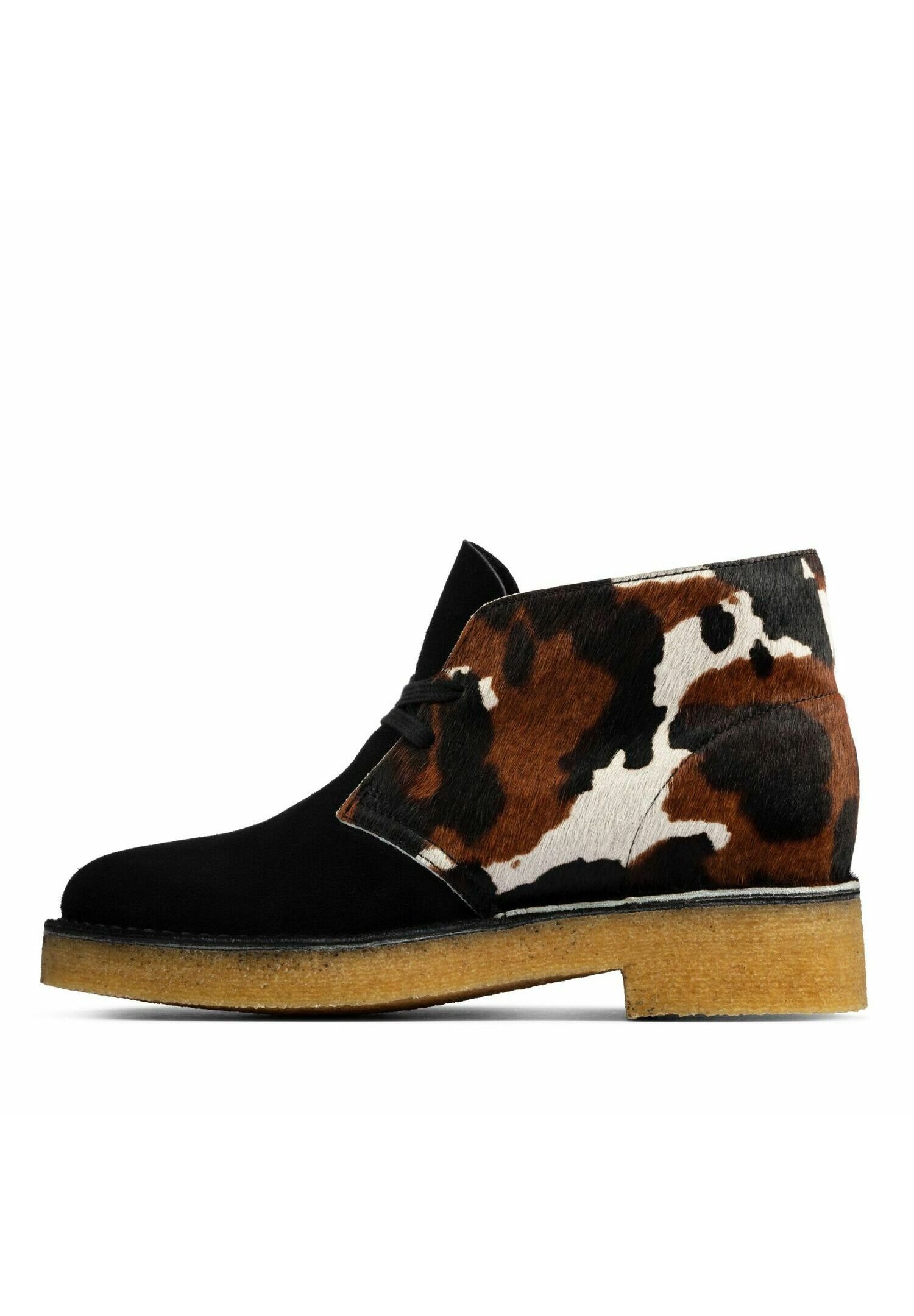 Clarks Originals DESERT 221 - Veterboots - cow print/Zwart - Zalando.nl