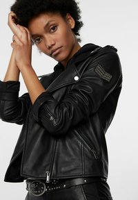 IKKS Leren jas - noir
