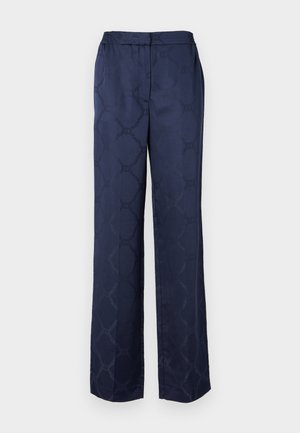 TWINSET TROUSERS - Auduma bikses - blue