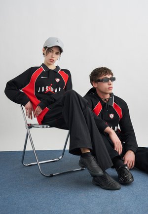 UNISEX - Polokošeľa - black/university red