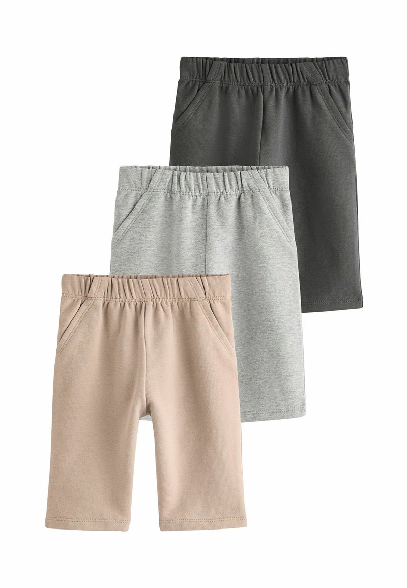 Next 3 PACK - REGULAR FIT - Tréningruha alsók - black white