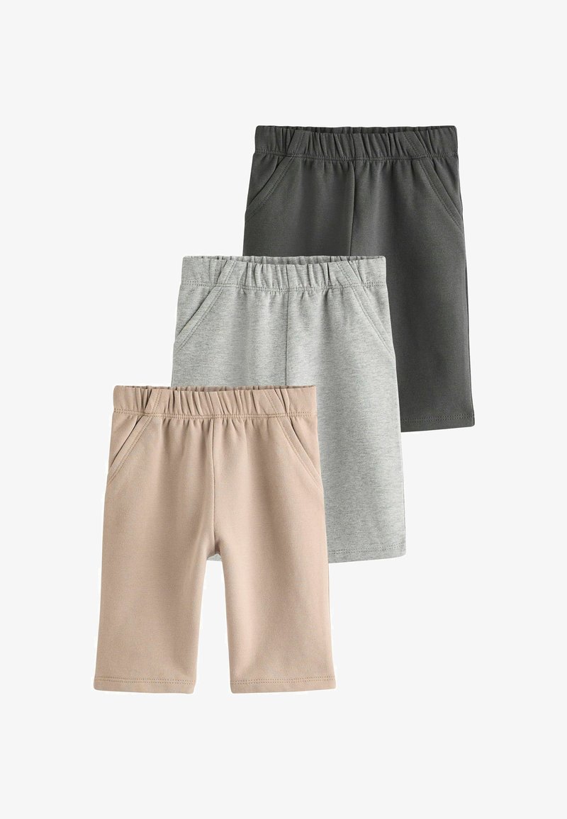 Next 3 PACK - REGULAR FIT - Tréningruha alsók - black white