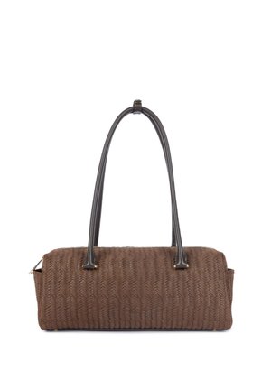LANCASTER, TRESSÉ CUBE - Sac à main - marron