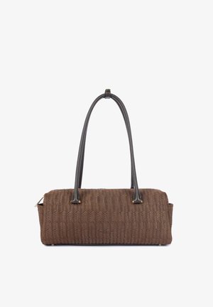 LANCASTER, TRESSÉ CUBE - Sac à main - marron