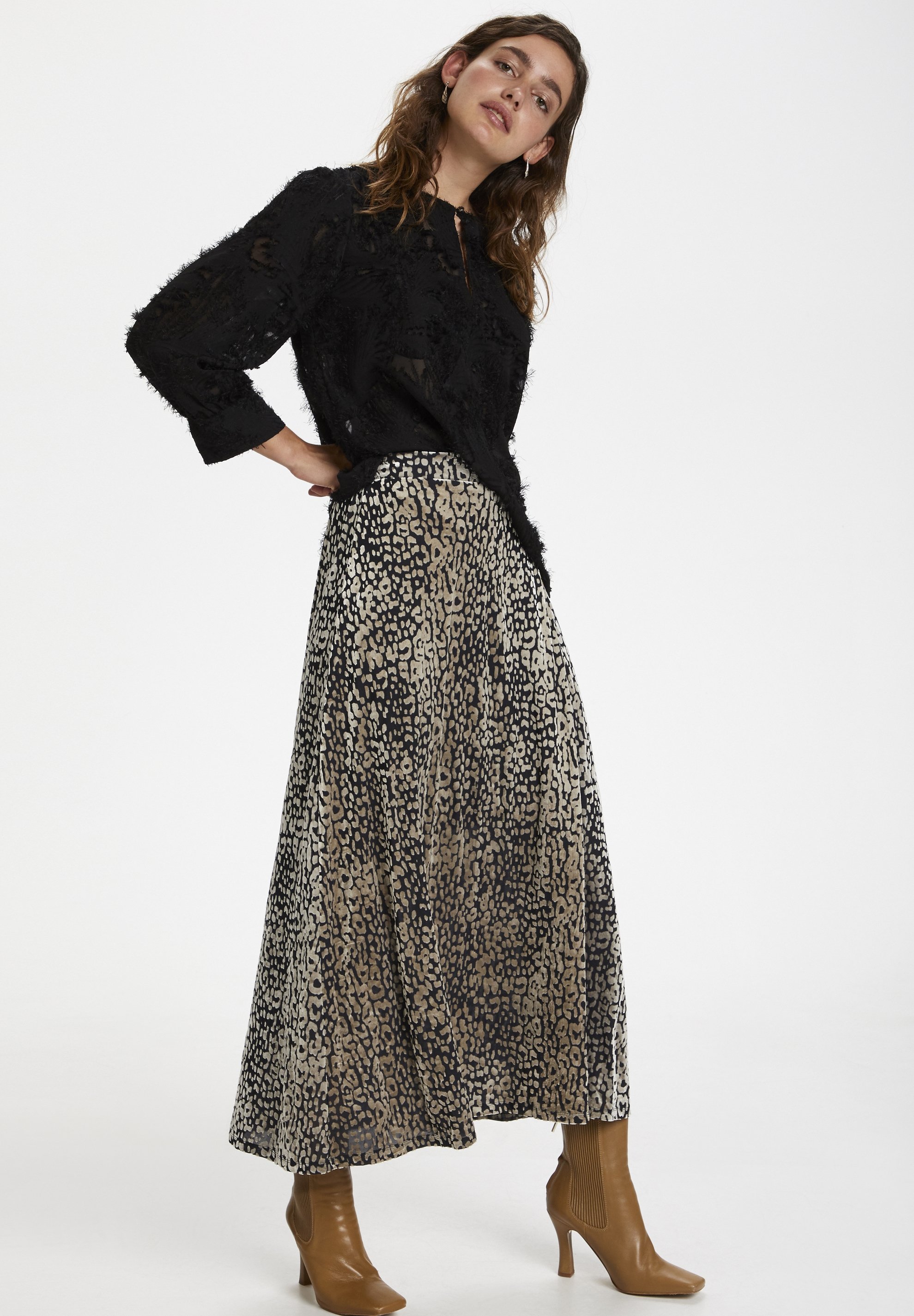 Soaked In Luxury Soaked In Luxury Sllennox Bluse Black Schwarz Zalando It