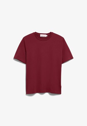 ARMEDANGELS, LUALAA - T-Shirt basic - velvet red