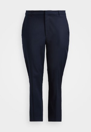 Lauren Ralph Lauren Woman DOUBLE FACED STRETCH COTTON PANT - Bukser - navy